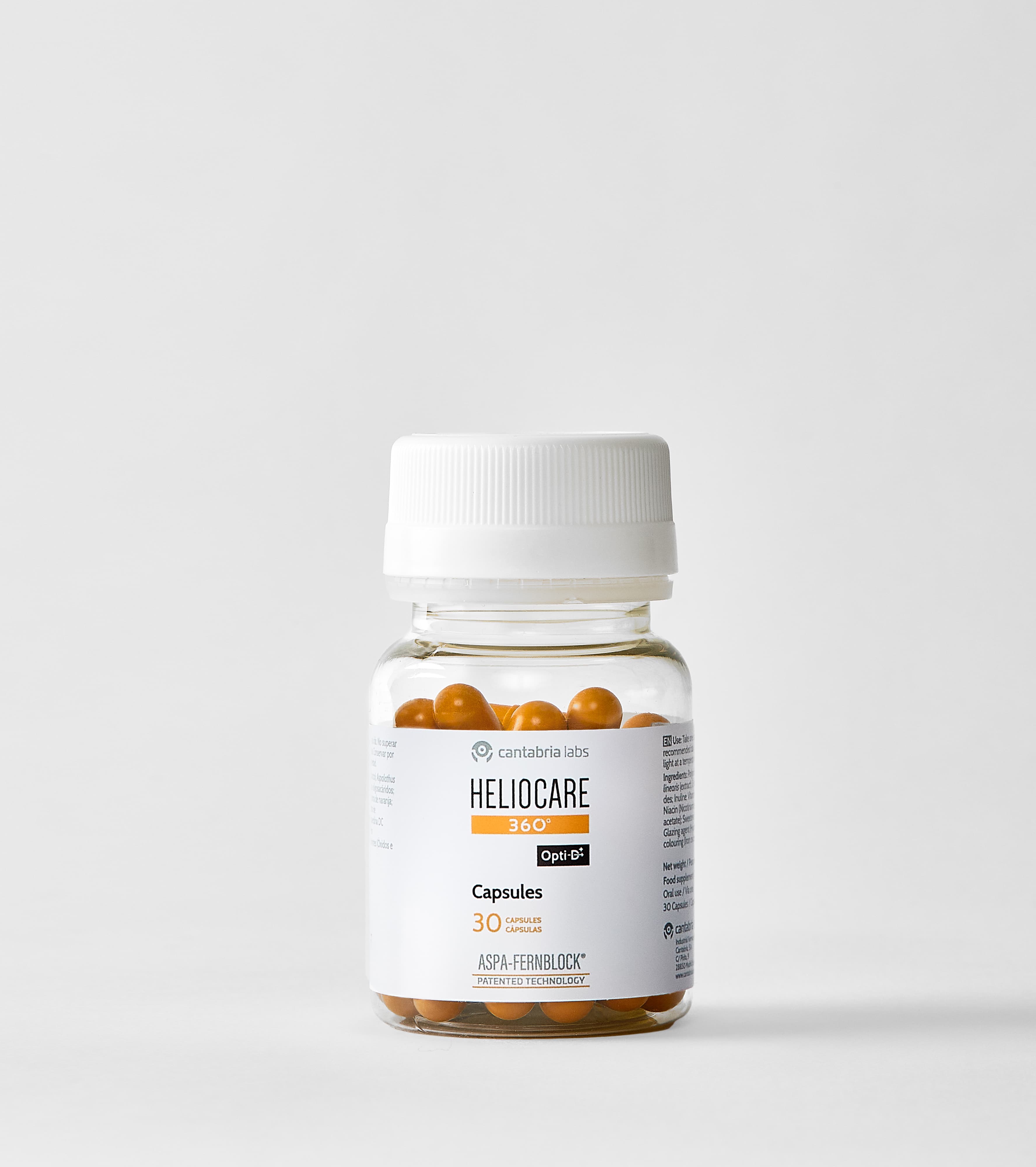Cápsulas solares con vitamina D